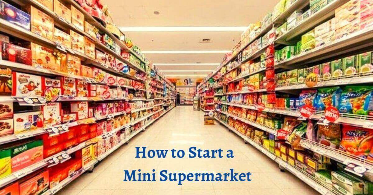 mini supermarket business plan in india