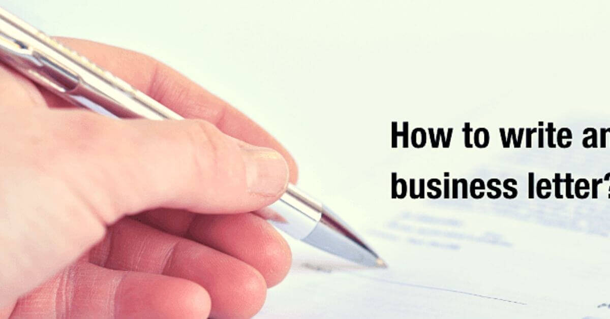 How to Write a Business Letter | Business Management & Marketing