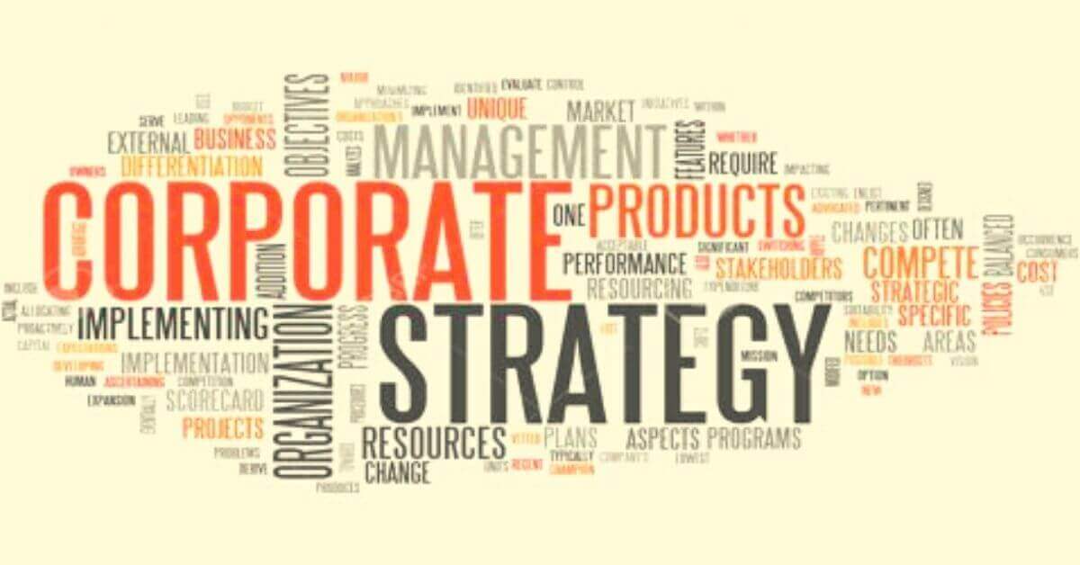 What Is A Corporate Strategy Business Management Marketing