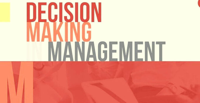 What is Decision Making in Management? Steps/Types/Theories